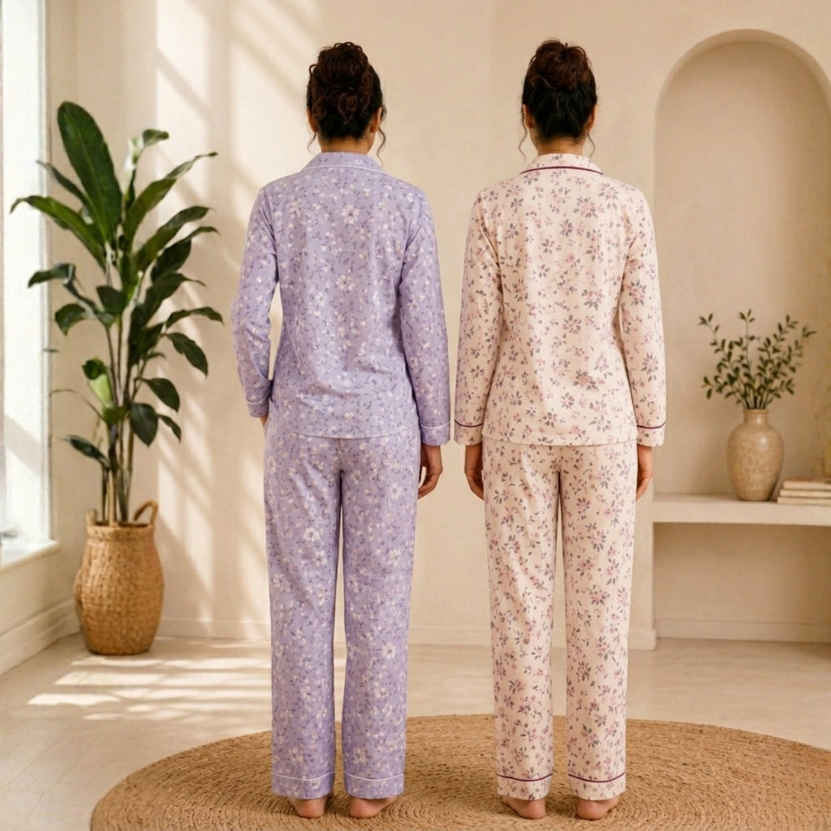 3 Combo Cotton Night Suits (3NS-04)