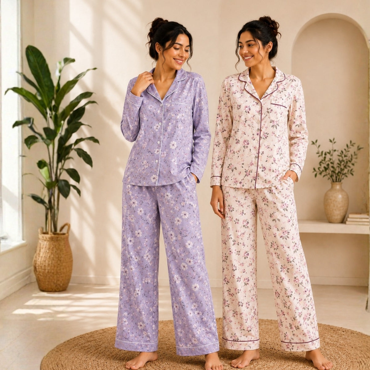 3 Combo Cotton Night Suits (3NS-24)