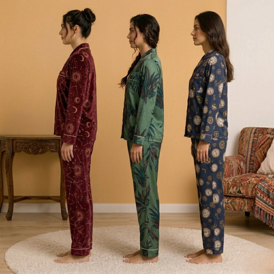 3 Combo Cotton Night Suits (3NS-06)