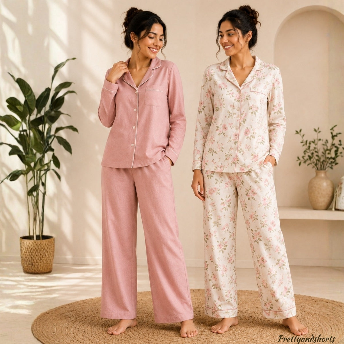 3 Combo Cotton Night Suits (3NS-01)
