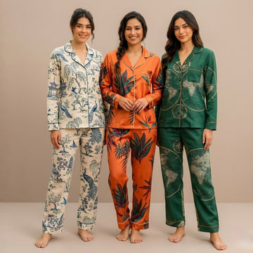 3 Combo Cotton Night Suits (3NS-27)