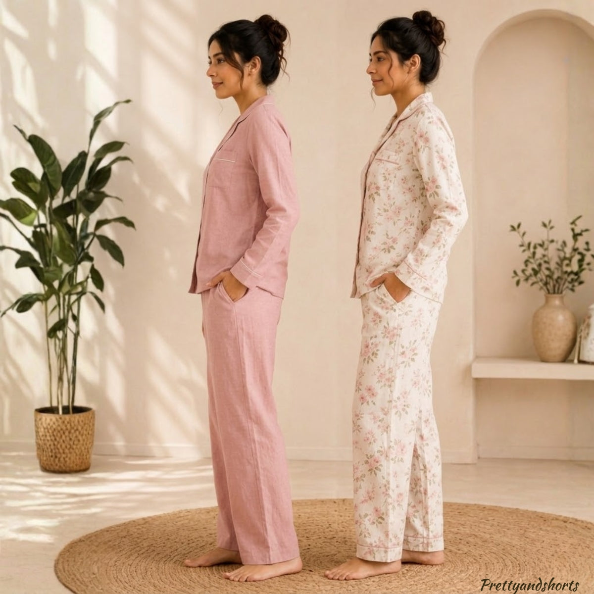 3 Combo Cotton Night Suits (3NS-01)